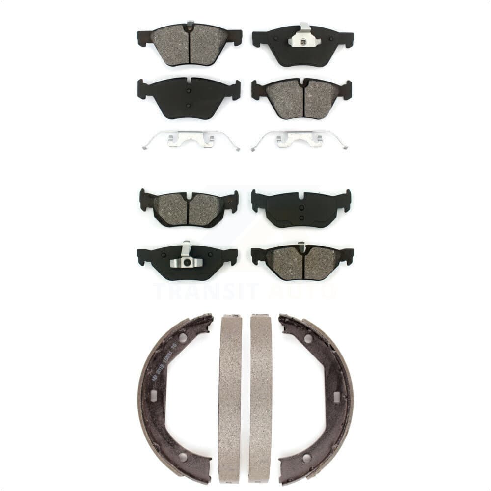 Transit Auto - KSN-100552 - Front and Rear Disc Brake Pad Kits image 1