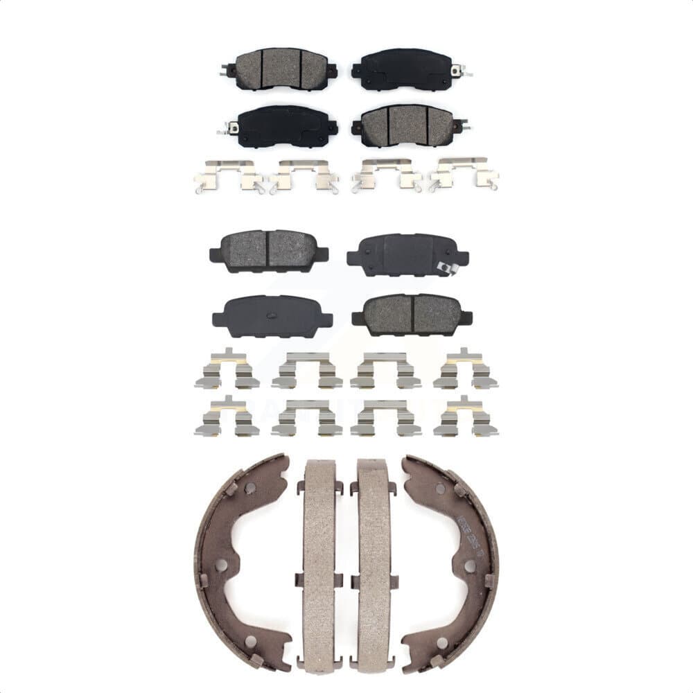 Transit Auto - KSN-100563 - Front and Rear Disc Brake Pad Kits image 1