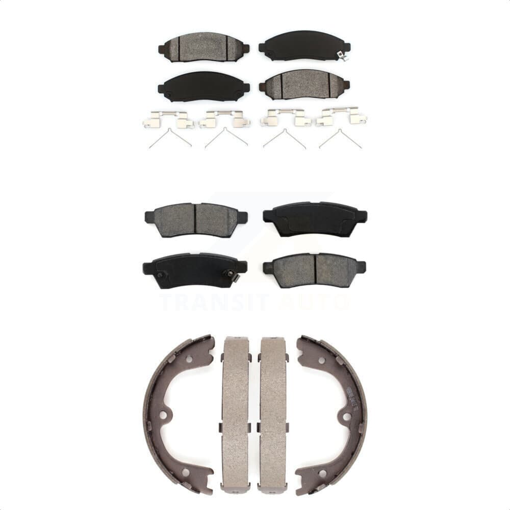 Transit Auto - KSN-100576 - Front and Rear Disc Brake Pad Kits image 1