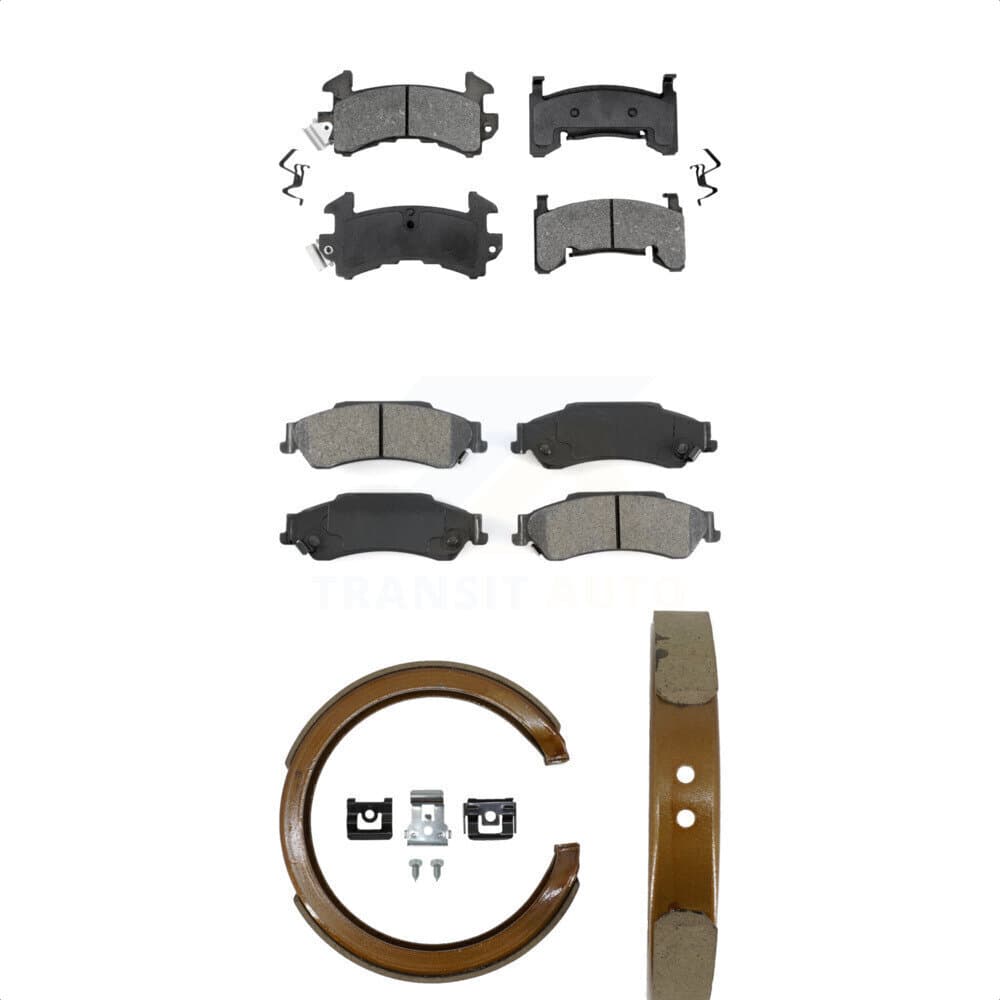 Transit Auto - KSN-100596 - Front and Rear Disc Brake Pad Kits image 1