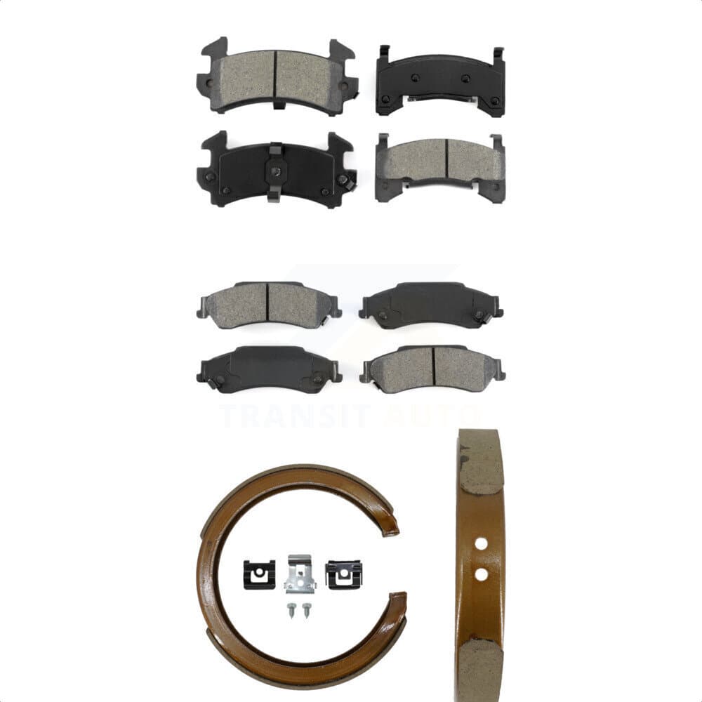 Transit Auto - KSN-100597 - Front and Rear Disc Brake Pad Kits image 1