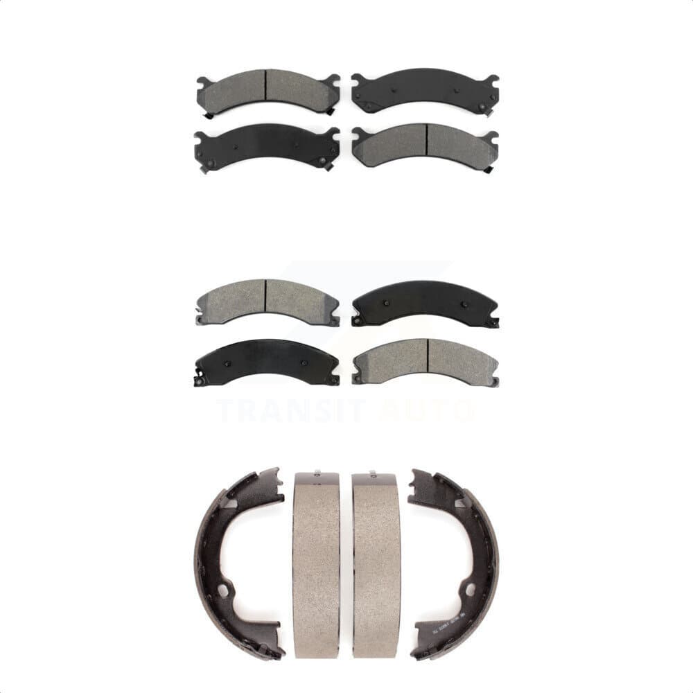 Transit Auto - KSN-100608 - Front and Rear Disc Brake Pad Kits image 1