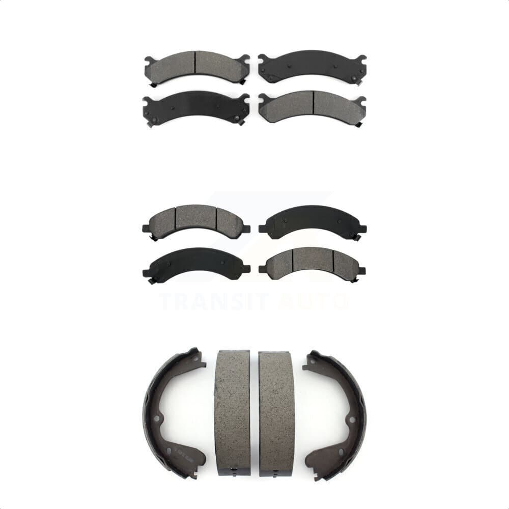 Transit Auto - KSN-100609 - Front and Rear Disc Brake Pad Kits image 1