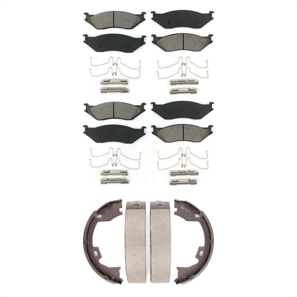 Transit Auto - KSN-100631 - Front and Rear Disc Brake Pad Kits image 1