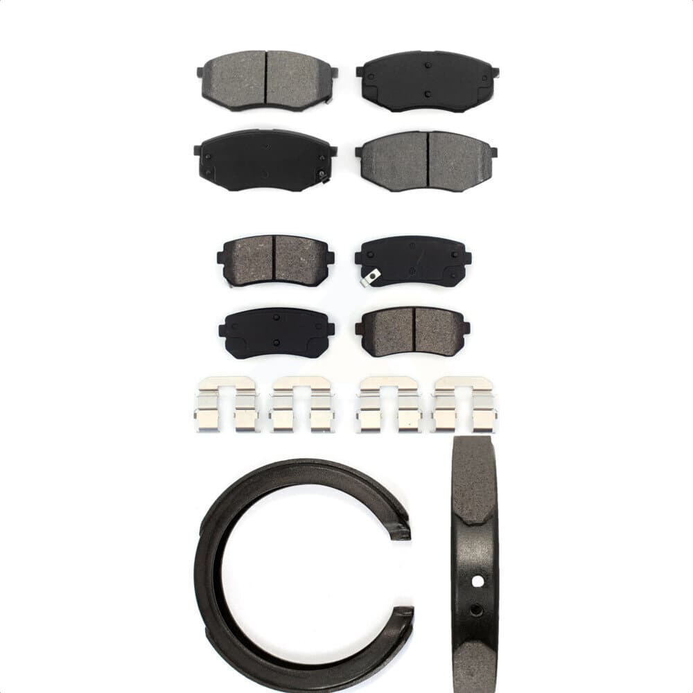 Transit Auto - KSN-100638 - Front and Rear Disc Brake Pad Kits image 1