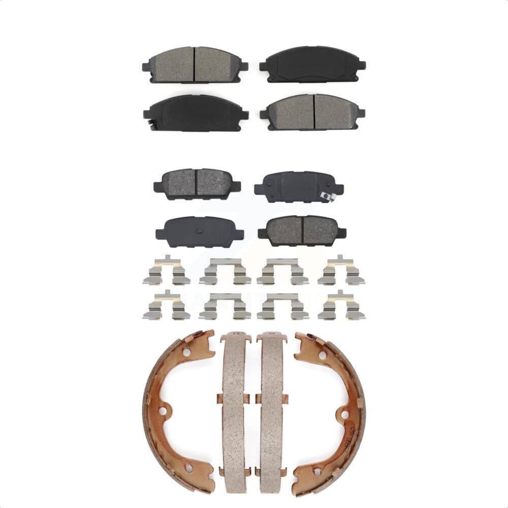 Transit Auto - KSN-100641 - Front and Rear Disc Brake Pad Kits image 1