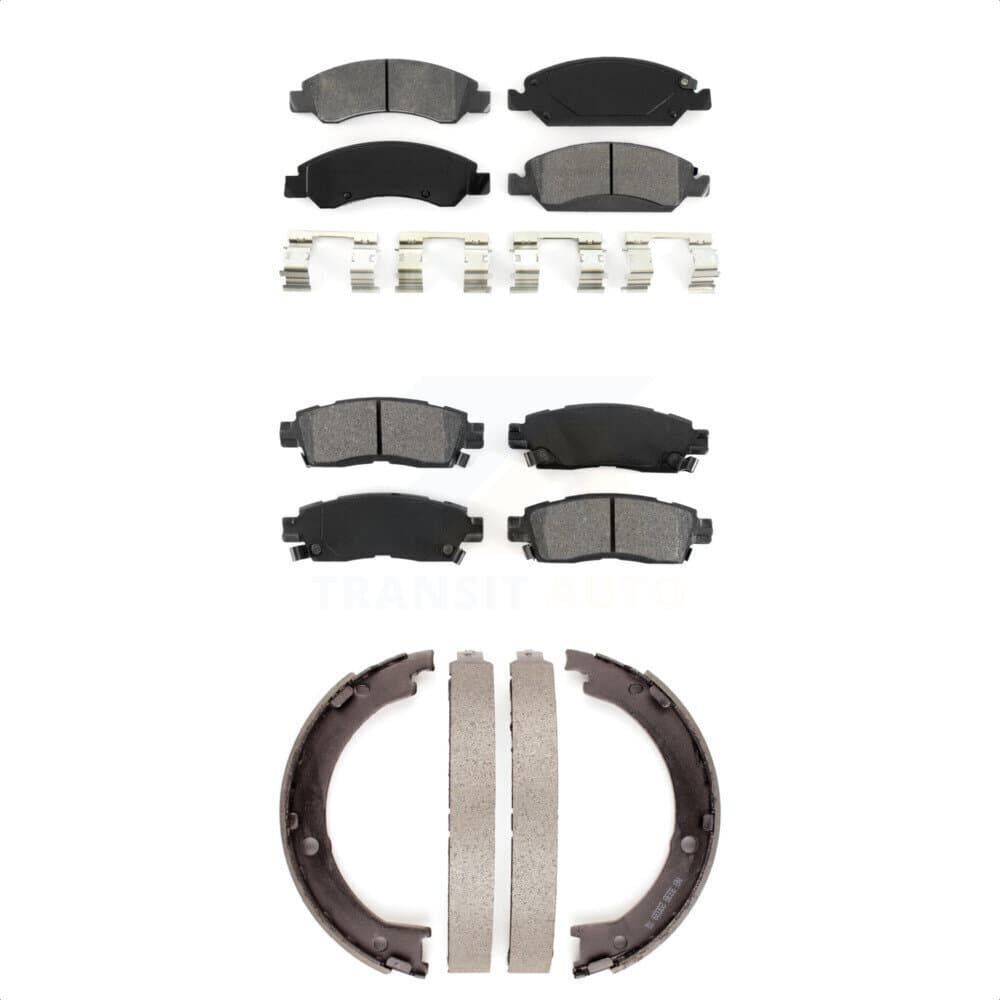 Transit Auto - KSN-100656 - Front and Rear Disc Brake Pad Kits image 1