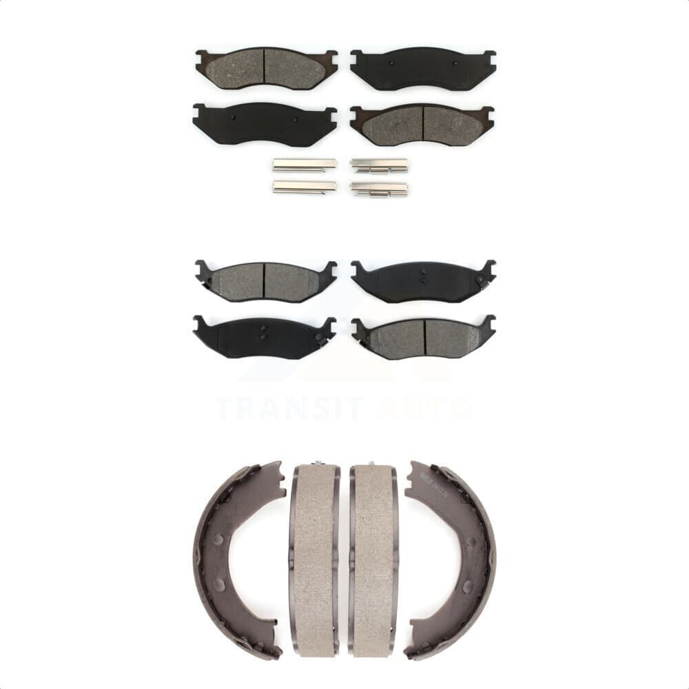 Transit Auto - KSN-100680 - Front and Rear Disc Brake Pad Kits image 1