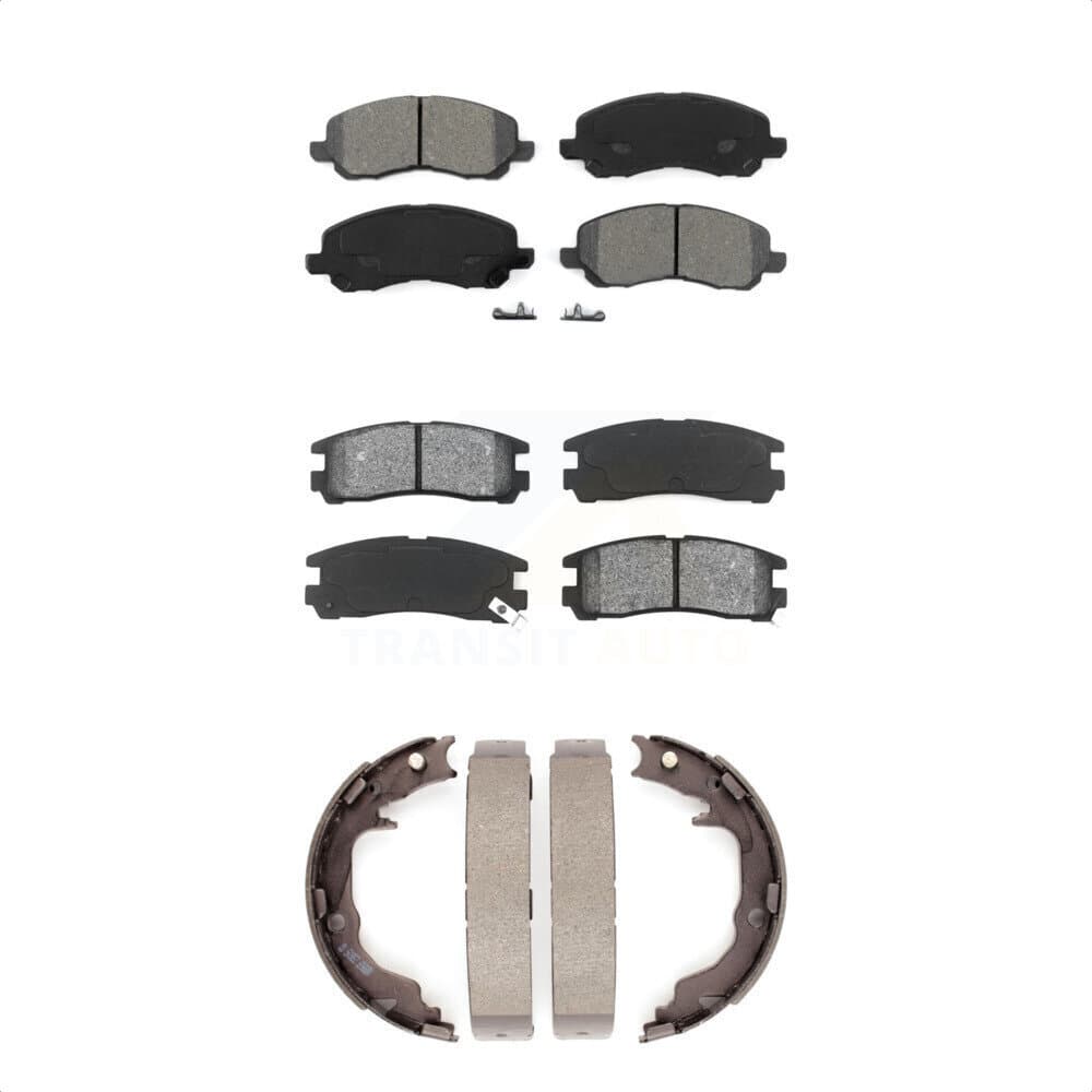 Transit Auto - KSN-100684 - Front and Rear Disc Brake Pad Kits image 1