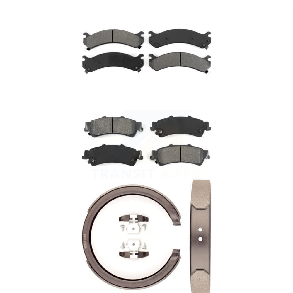 Transit Auto - KSN-100717 - Front and Rear Disc Brake Pad Kits image 1