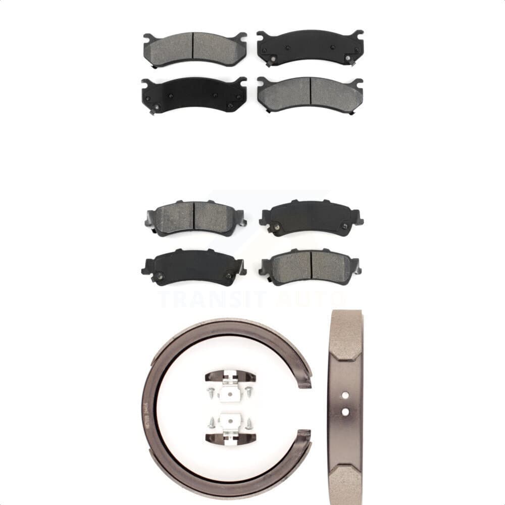 Transit Auto - KSN-100720 - Front and Rear Disc Brake Pad Kits image 1
