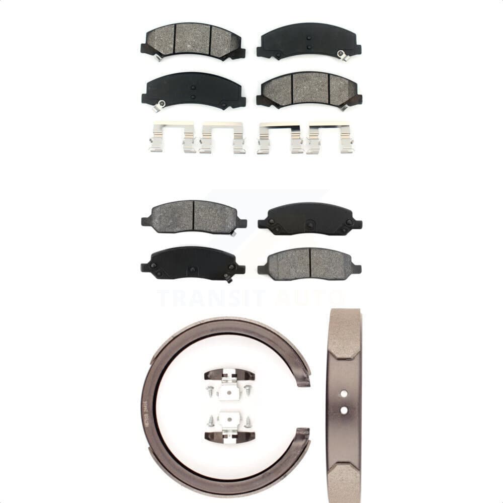 Transit Auto - KSN-100722 - Front and Rear Disc Brake Pad Kits image 1