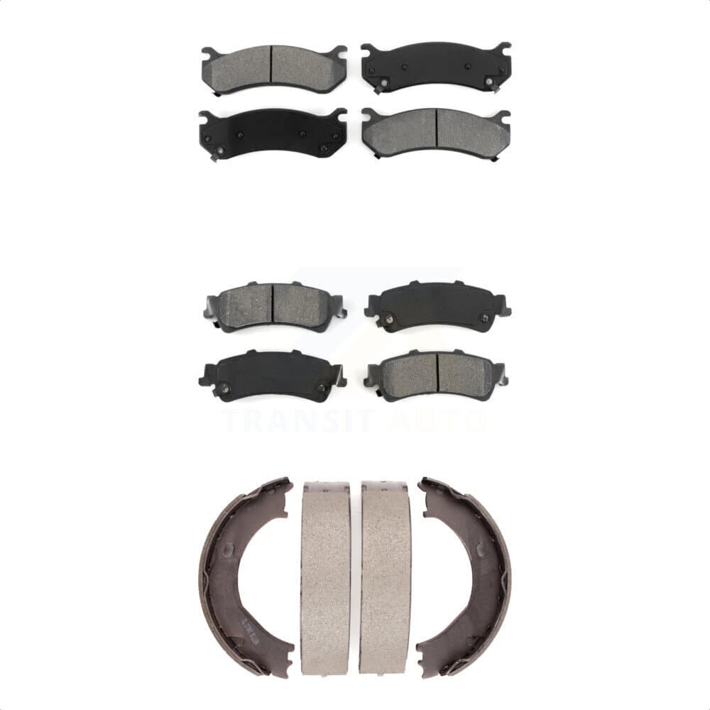 Transit Auto - KSN-100729 - Front and Rear Disc Brake Pad Kits image 1
