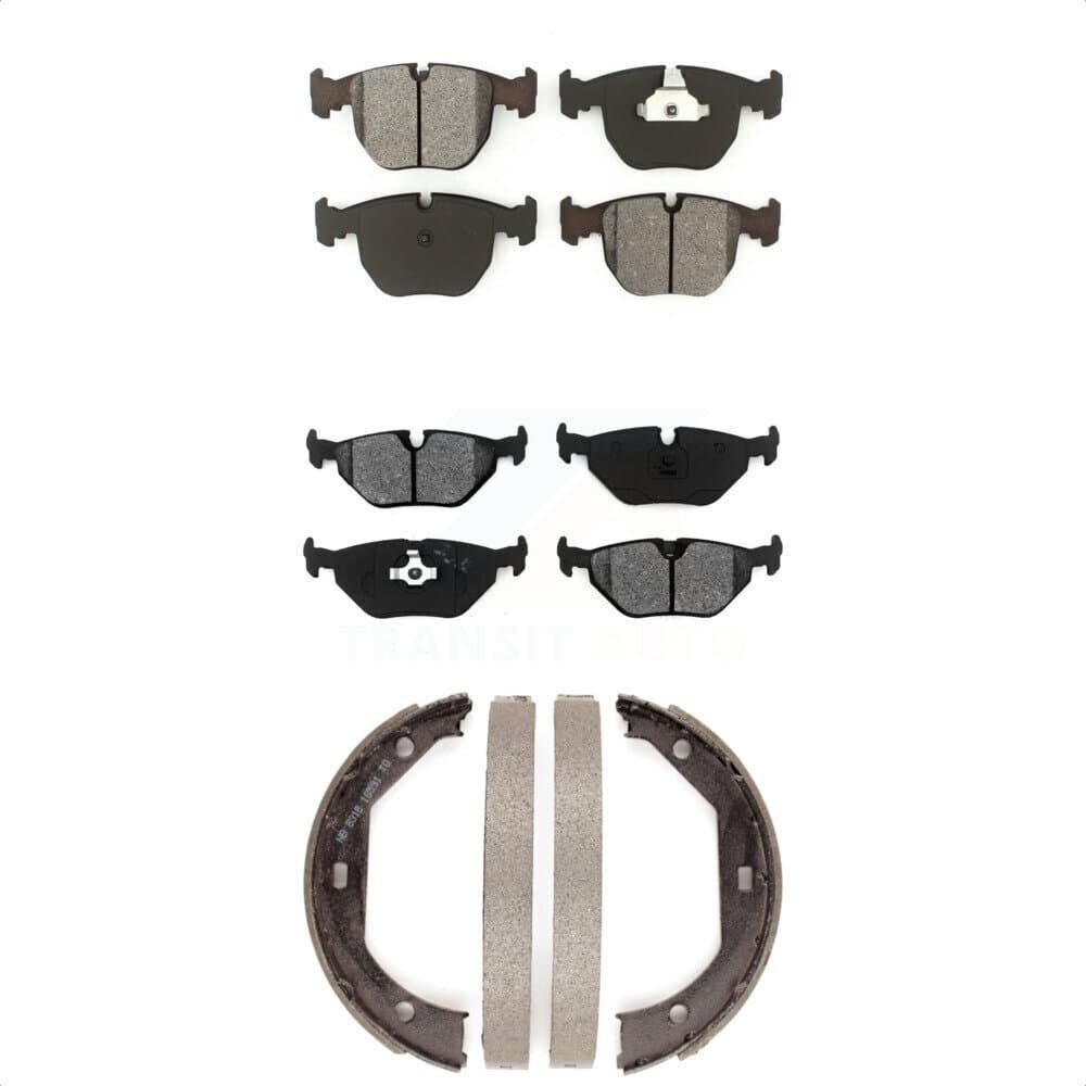 Transit Auto - KSN-100737 - Front and Rear Disc Brake Pad Kits image 1