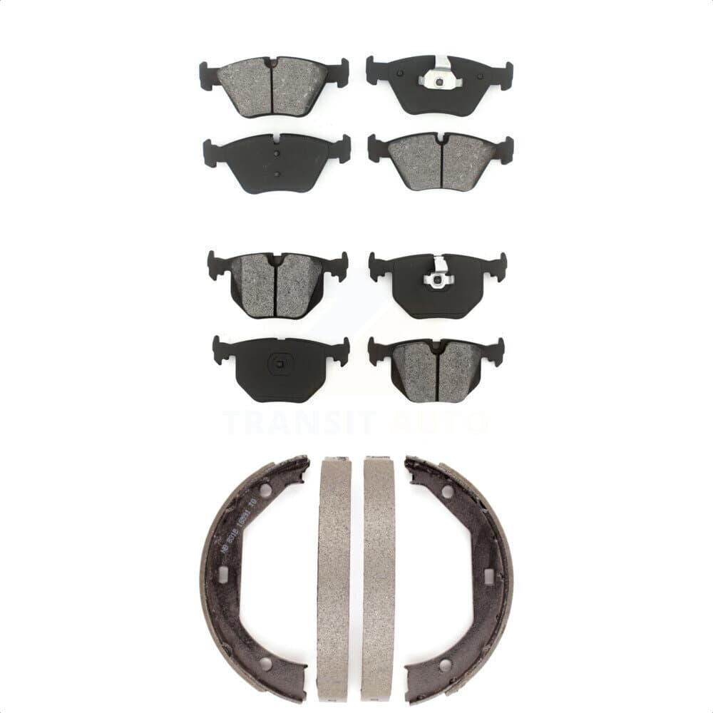 Transit Auto - KSN-100739 - Front and Rear Disc Brake Pad Kits image 1