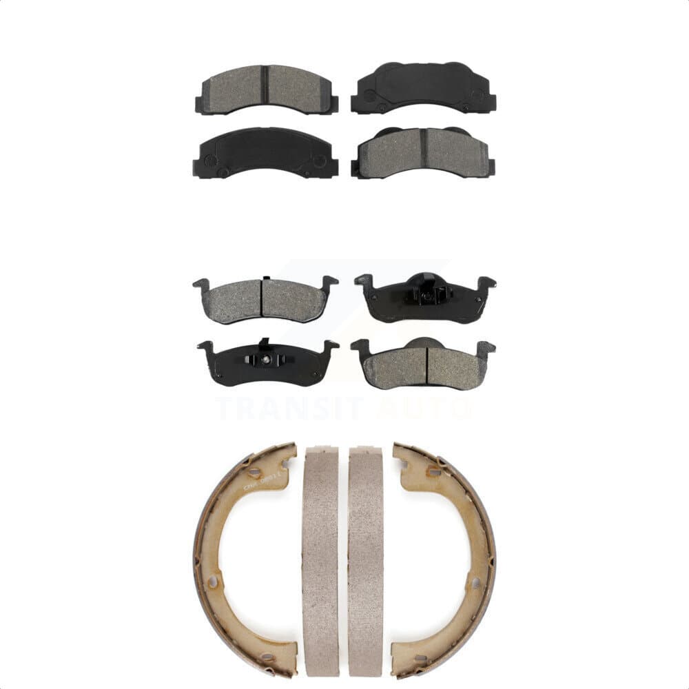 Transit Auto - KSN-100748 - Front and Rear Disc Brake Pad Kits image 1