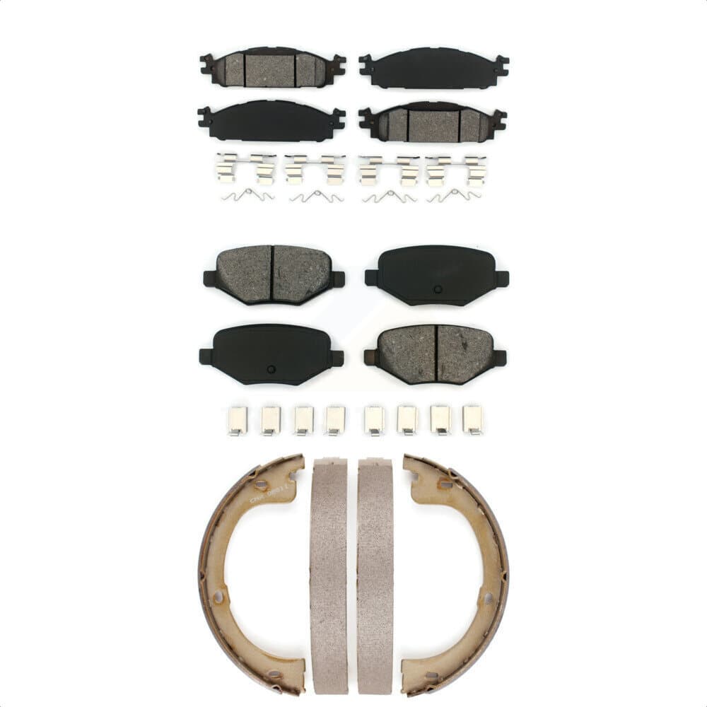 Transit Auto - KSN-100750 - Front and Rear Disc Brake Pad Kits image 1