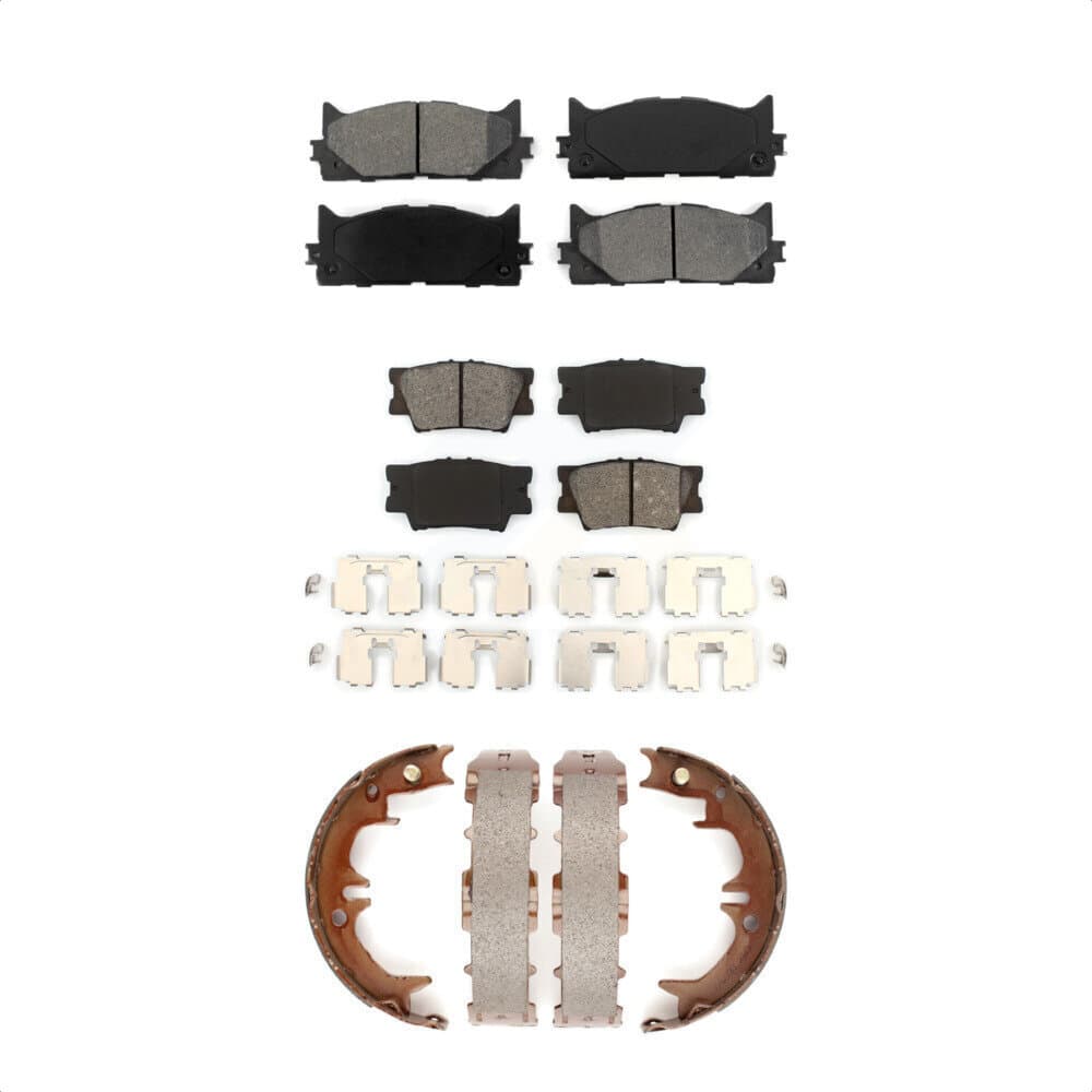 Transit Auto - KSN-100759 - Front and Rear Disc Brake Pad Kits image 1