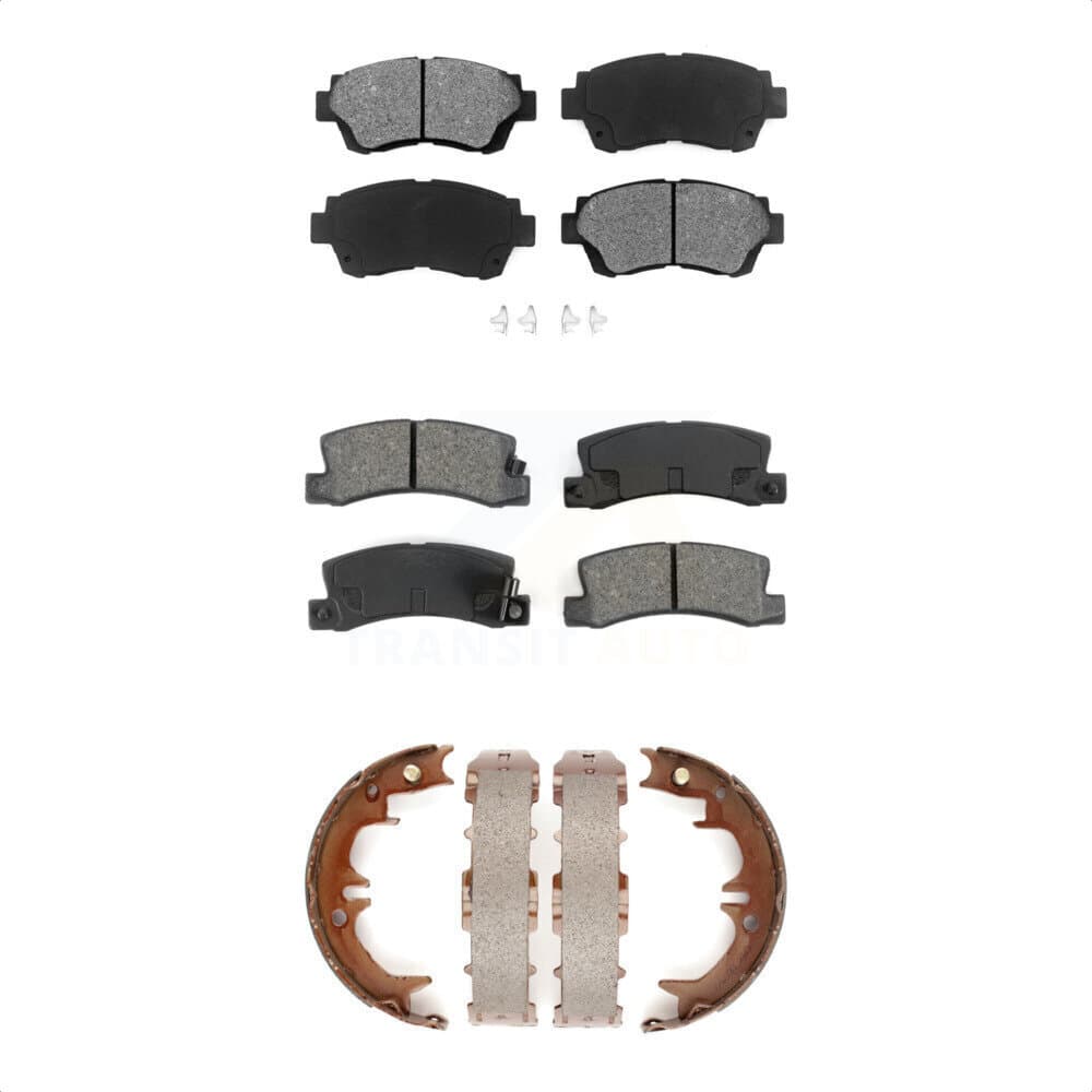 Transit Auto - KSN-100763 - Front and Rear Disc Brake Pad Kits image 1