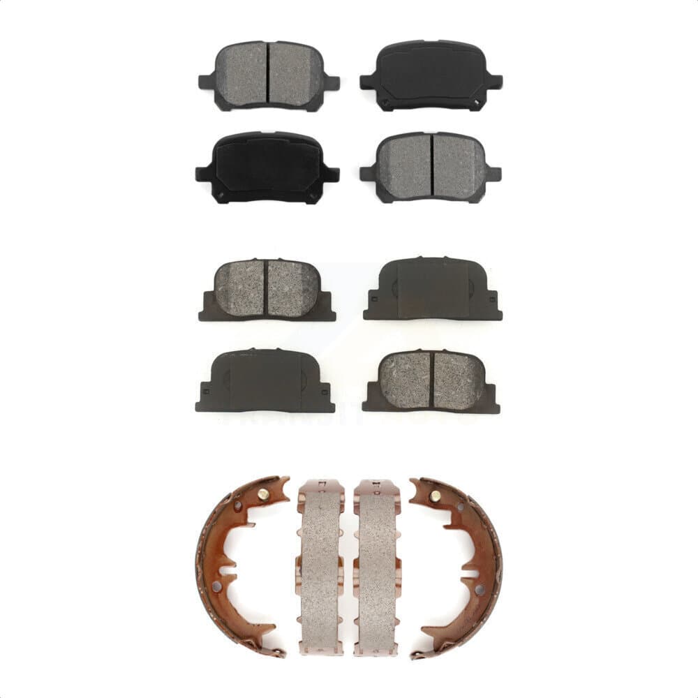 Transit Auto - KSN-100765 - Front and Rear Disc Brake Pad Kits image 1