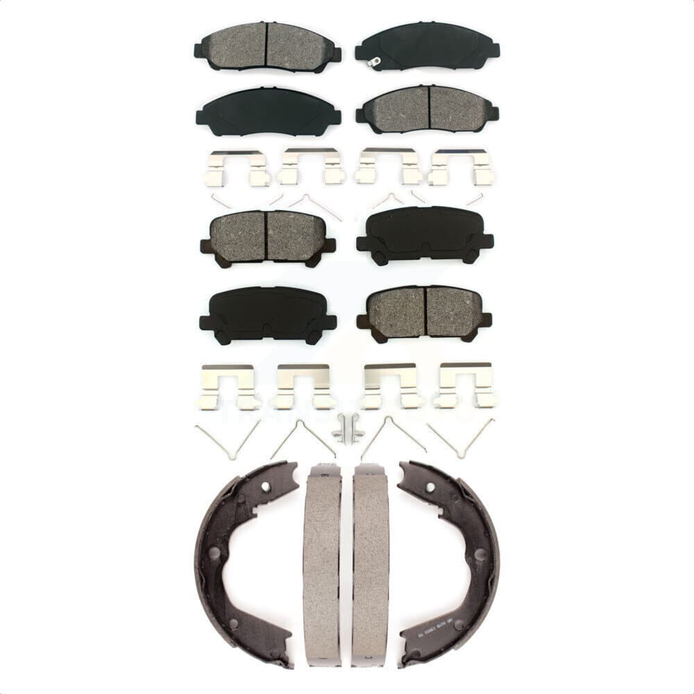 Transit Auto - KSN-100766 - Front and Rear Disc Brake Pad Kits image 1