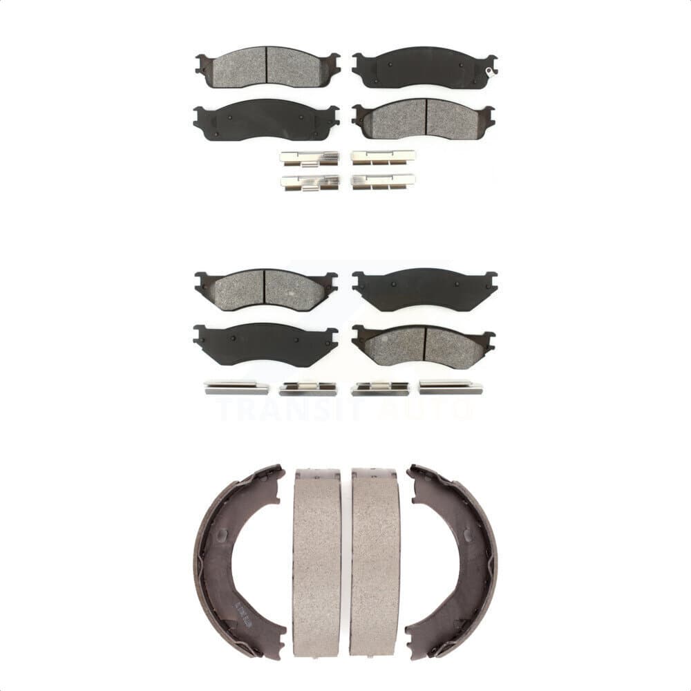 Transit Auto - KSN-100776 - Front and Rear Disc Brake Pad Kits image 1