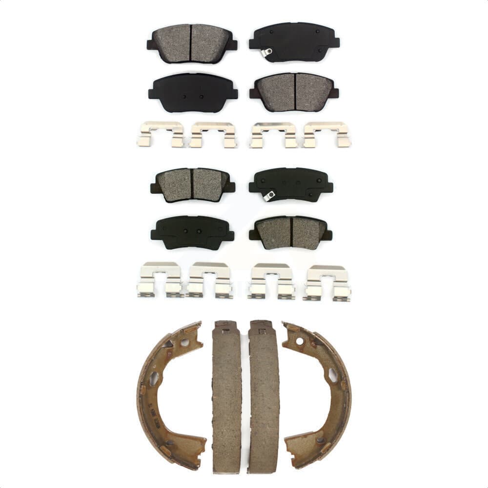 Transit Auto - KSN-100792 - Front and Rear Disc Brake Pad Kits image 1