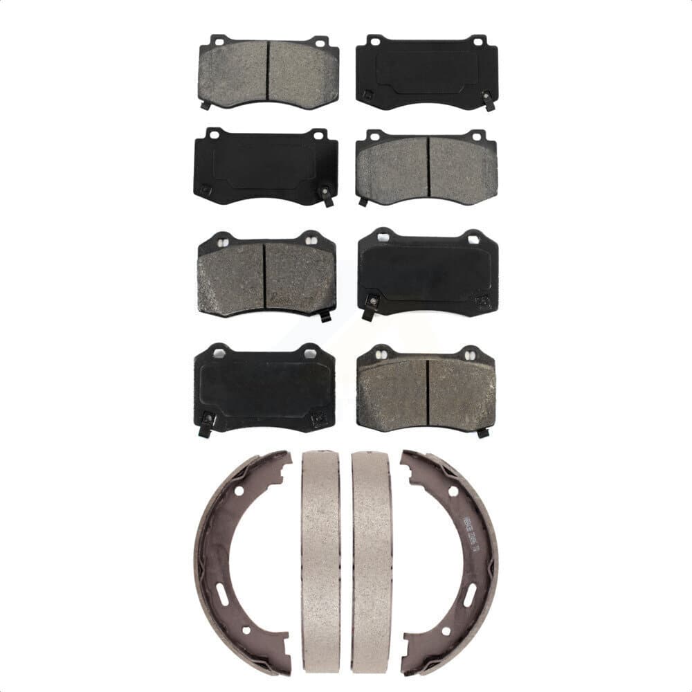 Transit Auto - KSN-100803 - Front and Rear Disc Brake Pad Kits image 1
