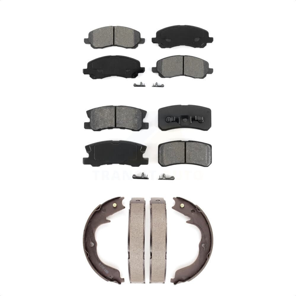 Transit Auto - KSN-100804 - Front and Rear Disc Brake Pad Kits image 1