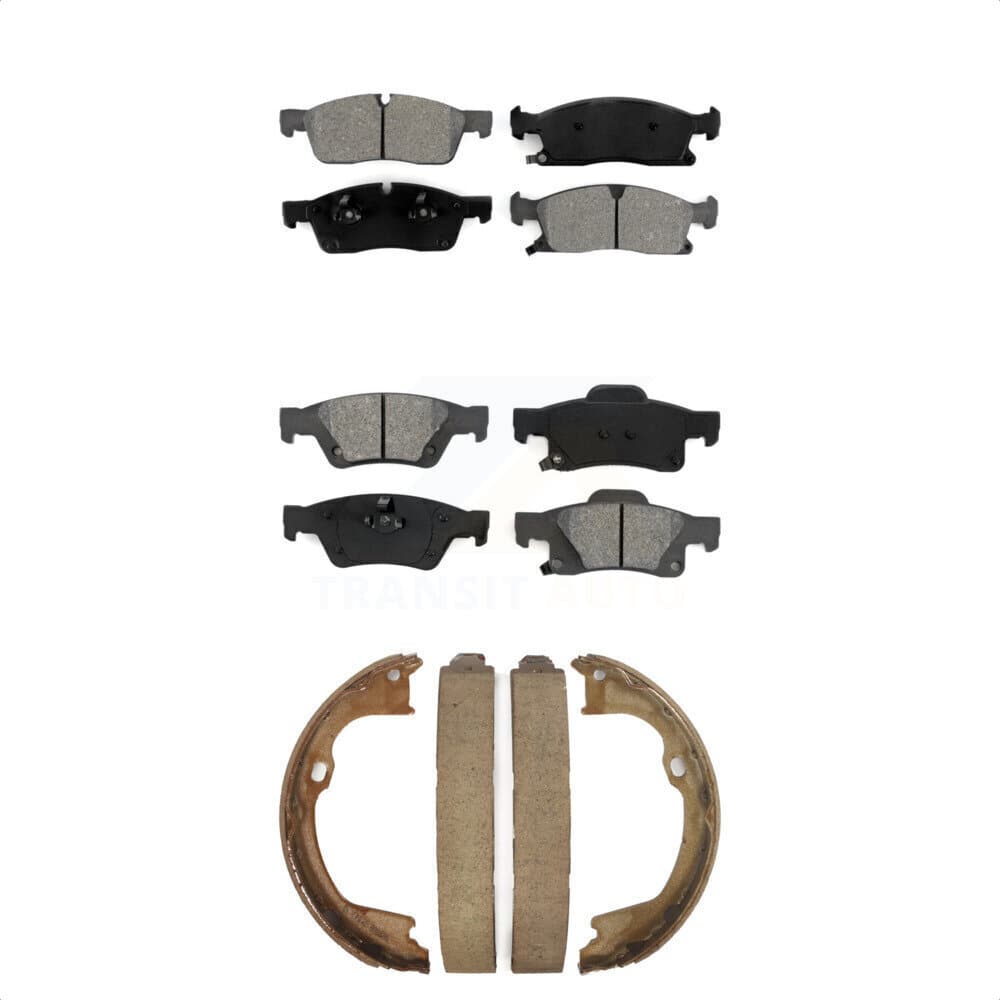 Transit Auto - KSN-100811 - Front and Rear Disc Brake Pad Kits image 1
