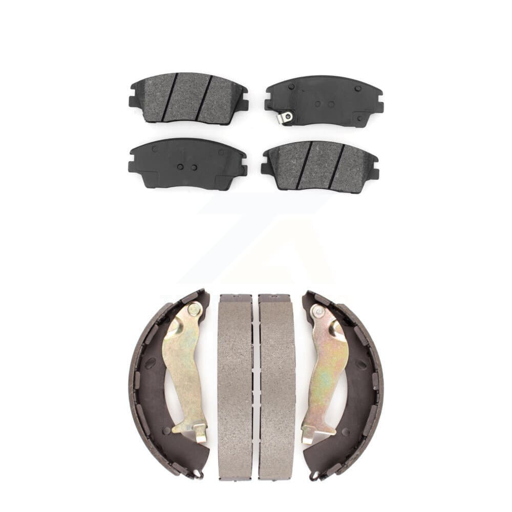 Transit Auto - KSN-100846 - Front and Rear Disc Brake Pad Kits image 1