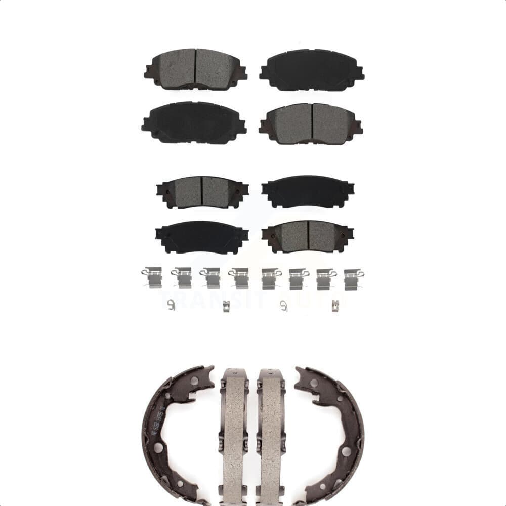 Transit Auto - KSN-100859 - Front and Rear Disc Brake Pad Kits image 1