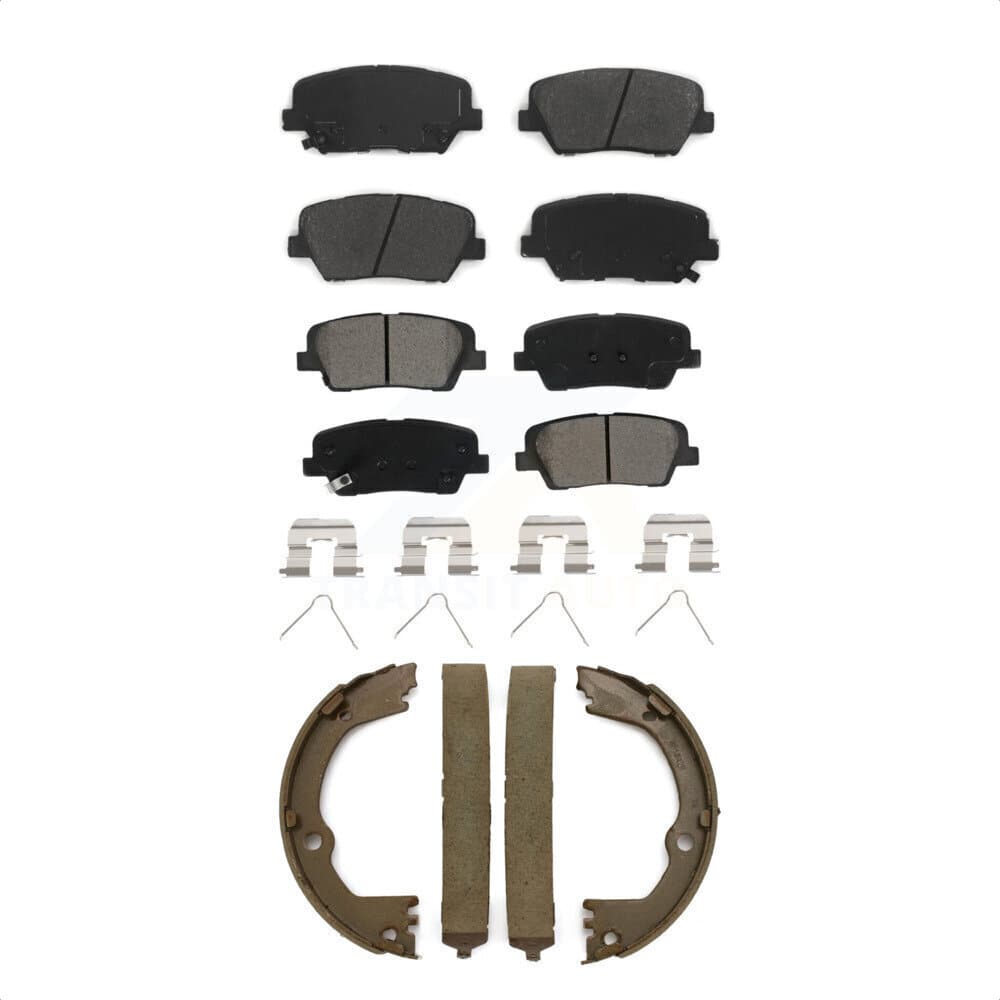 Transit Auto - KSN-100870 - Front and Rear Disc Brake Pad Kits image 1