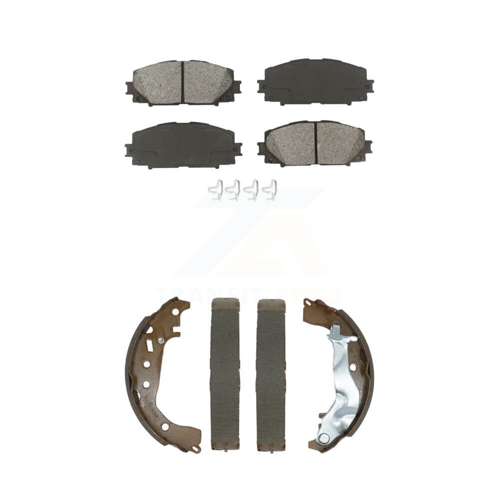 Transit Auto - KSN-100881 - Front and Rear Disc Brake Pad Kits image 1