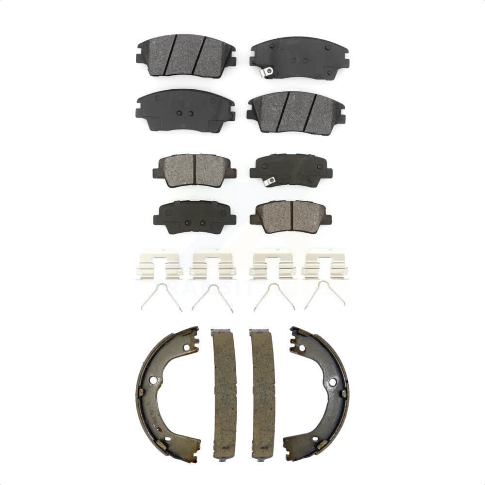 Transit Auto - KSN-100886 - Front and Rear Disc Brake Pad Kits image 1