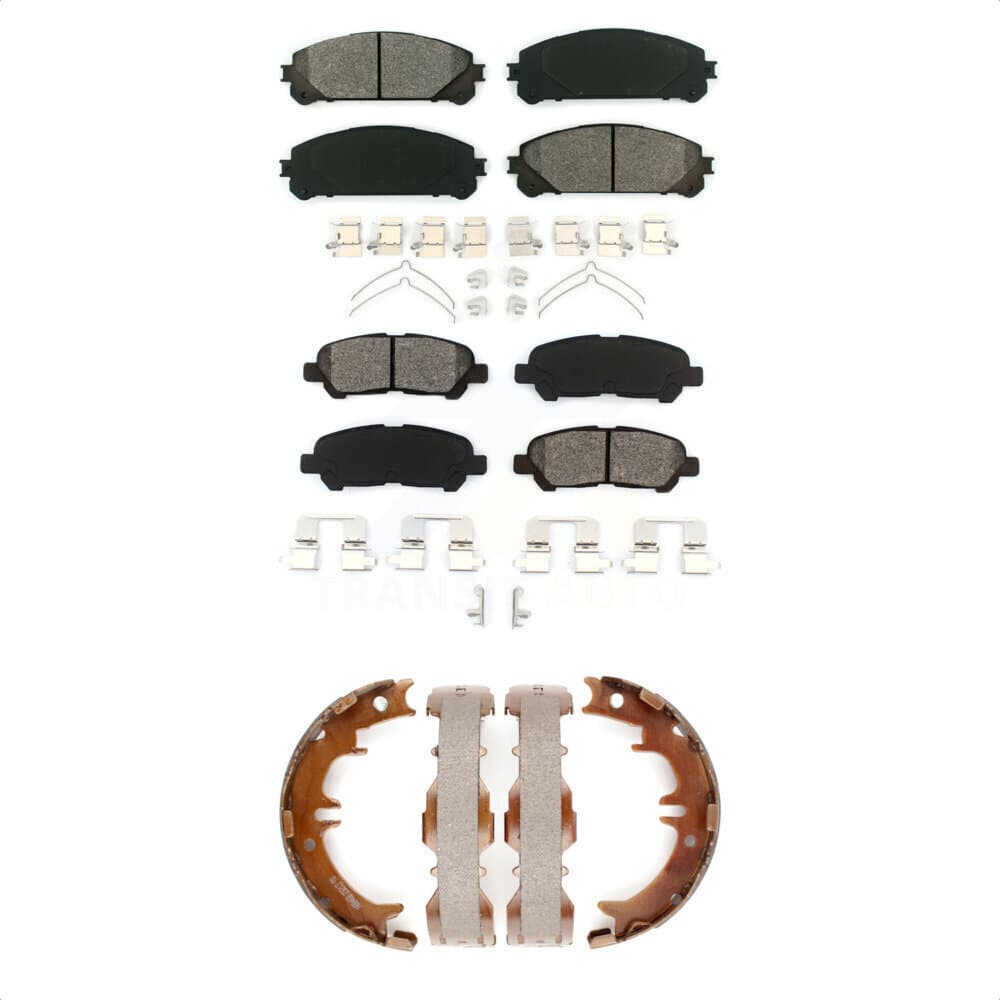 Transit Auto - KSN-100892 - Front and Rear Disc Brake Pad Kits image 1