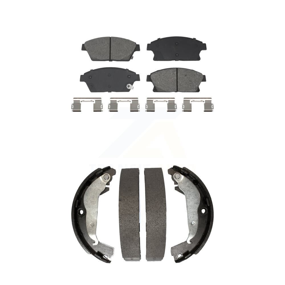 Transit Auto - KSN-100909 - Front and Rear Disc Brake Pad Kits image 1