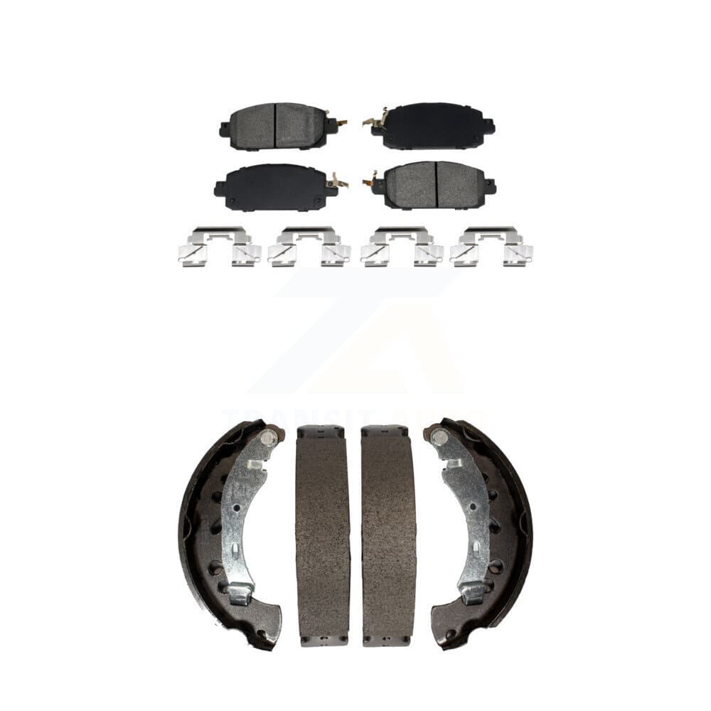 Transit Auto - KSN-100912 - Front and Rear Disc Brake Pad Kits image 1