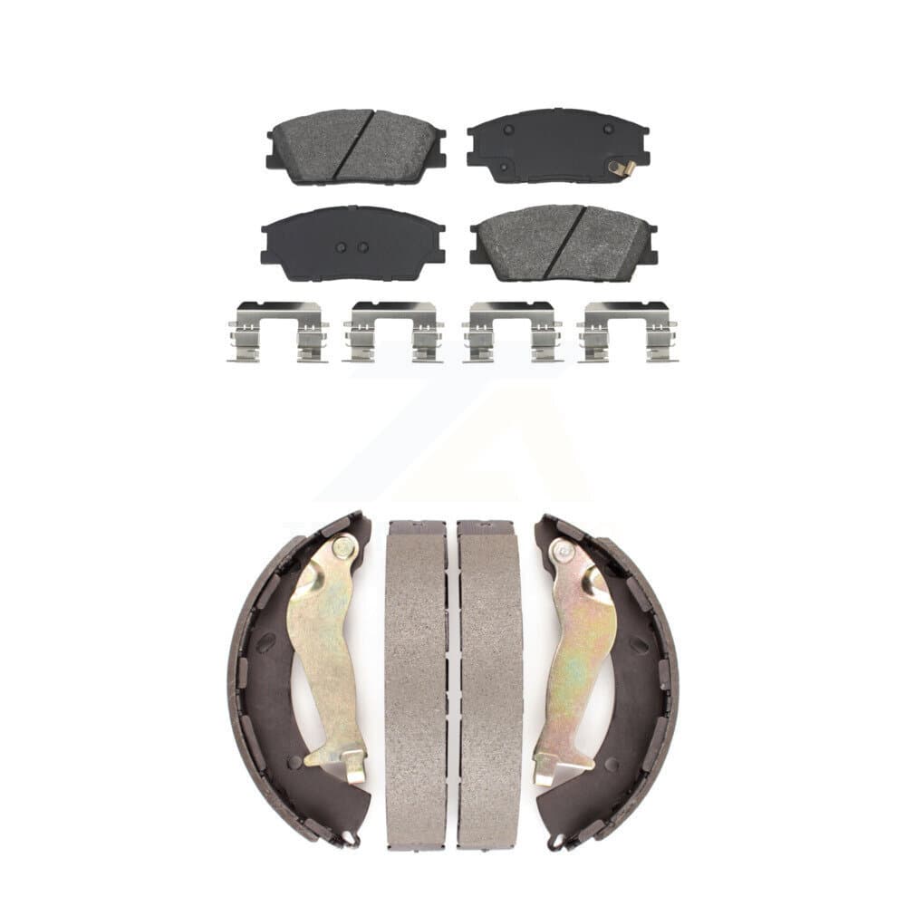 Transit Auto - KSN-100915 - Front and Rear Disc Brake Pad Kits image 1