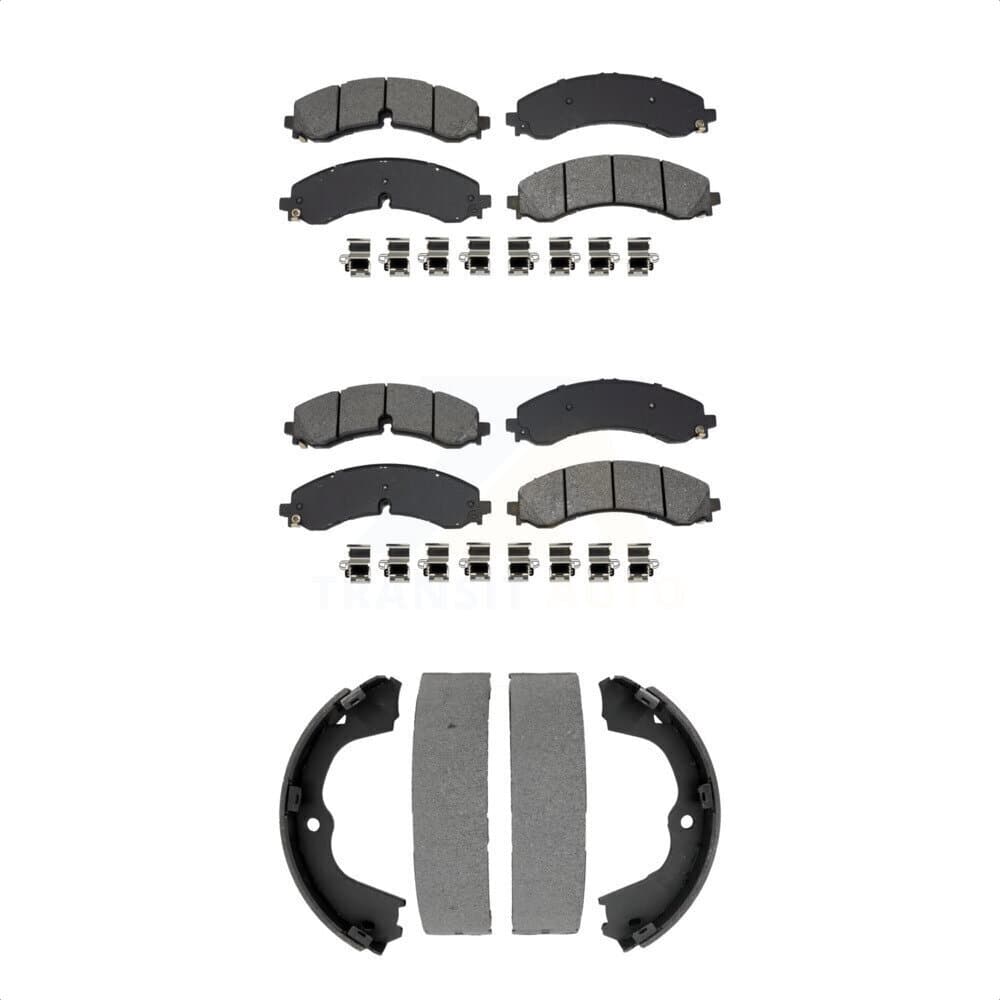 Transit Auto - KSN-100923 - Front and Rear Disc Brake Pad Kits image 1