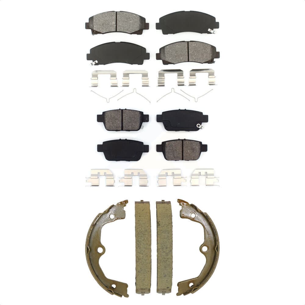 Transit Auto - KSN-100924 - Front and Rear Disc Brake Pad Kits image 1