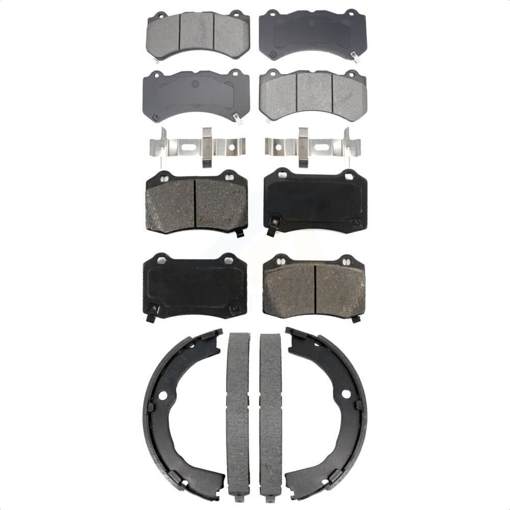 Transit Auto - KSN-100930 - Front and Rear Disc Brake Pad Kits image 1