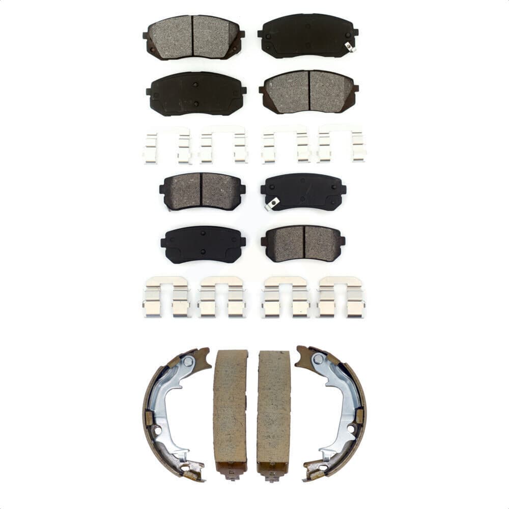 Transit Auto - KSN-100946 - Front and Rear Disc Brake Pad Kits image 1