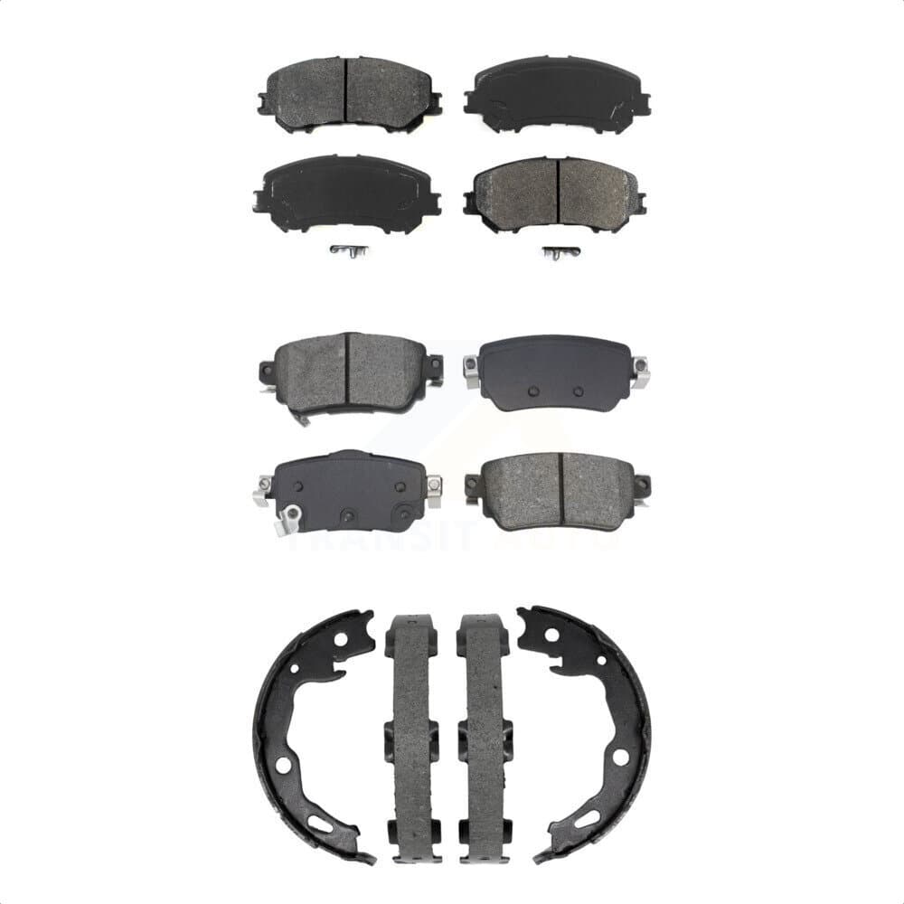 Transit Auto - KSN-100958 - Front and Rear Disc Brake Pad Kits image 1