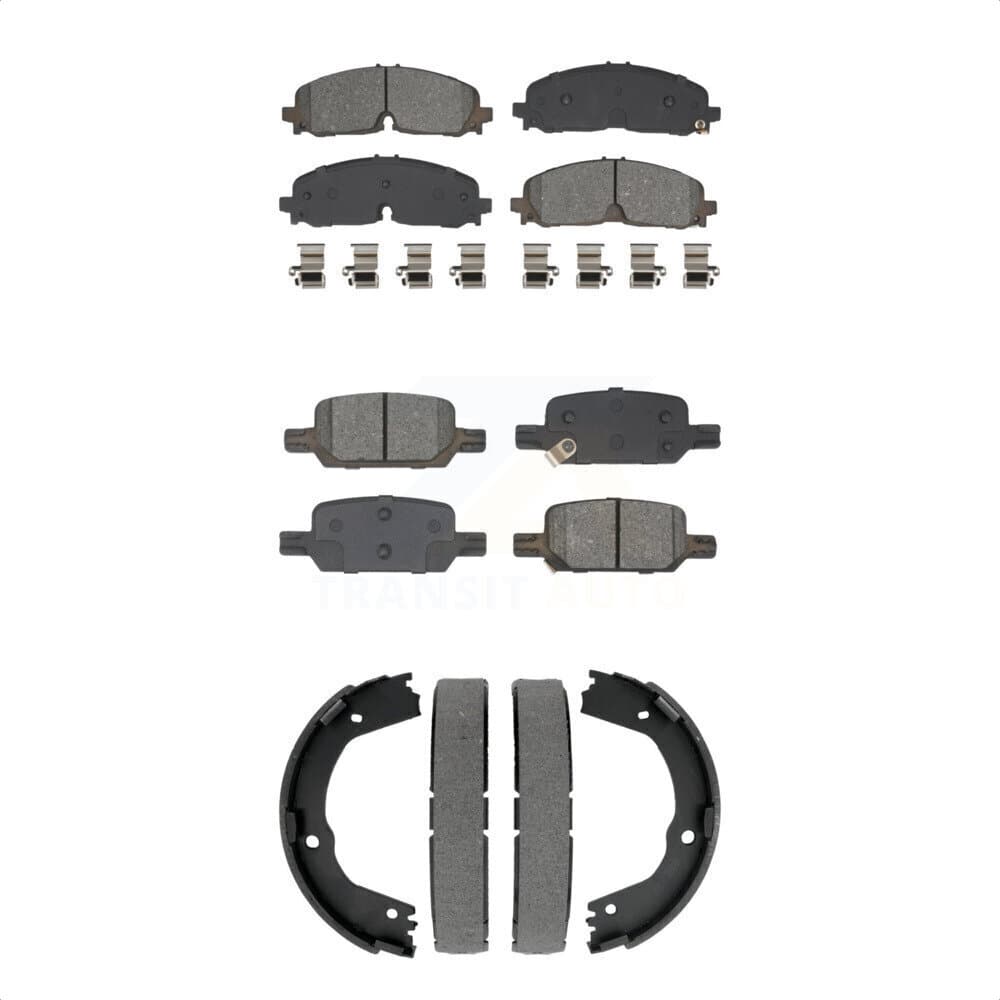 Transit Auto - KSN-100960 - Front and Rear Disc Brake Pad Kits image 1