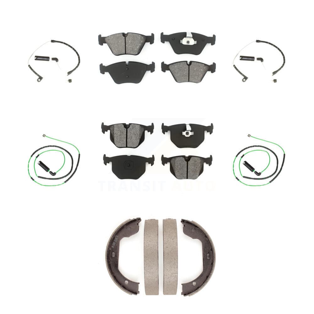 SIM - KSW-100251 - Front and Rear Disc Brake Pad Kits image 1
