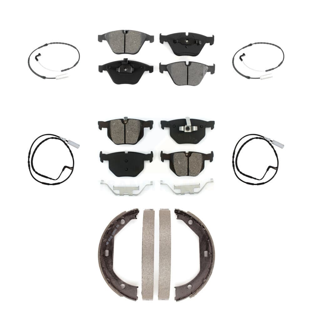 SIM - KSW-100265 - Front and Rear Disc Brake Pad Kits image 1