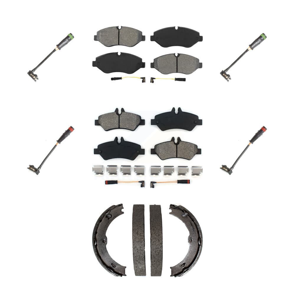 SIM - KSW-100276 - Front and Rear Disc Brake Pad Kits image 1