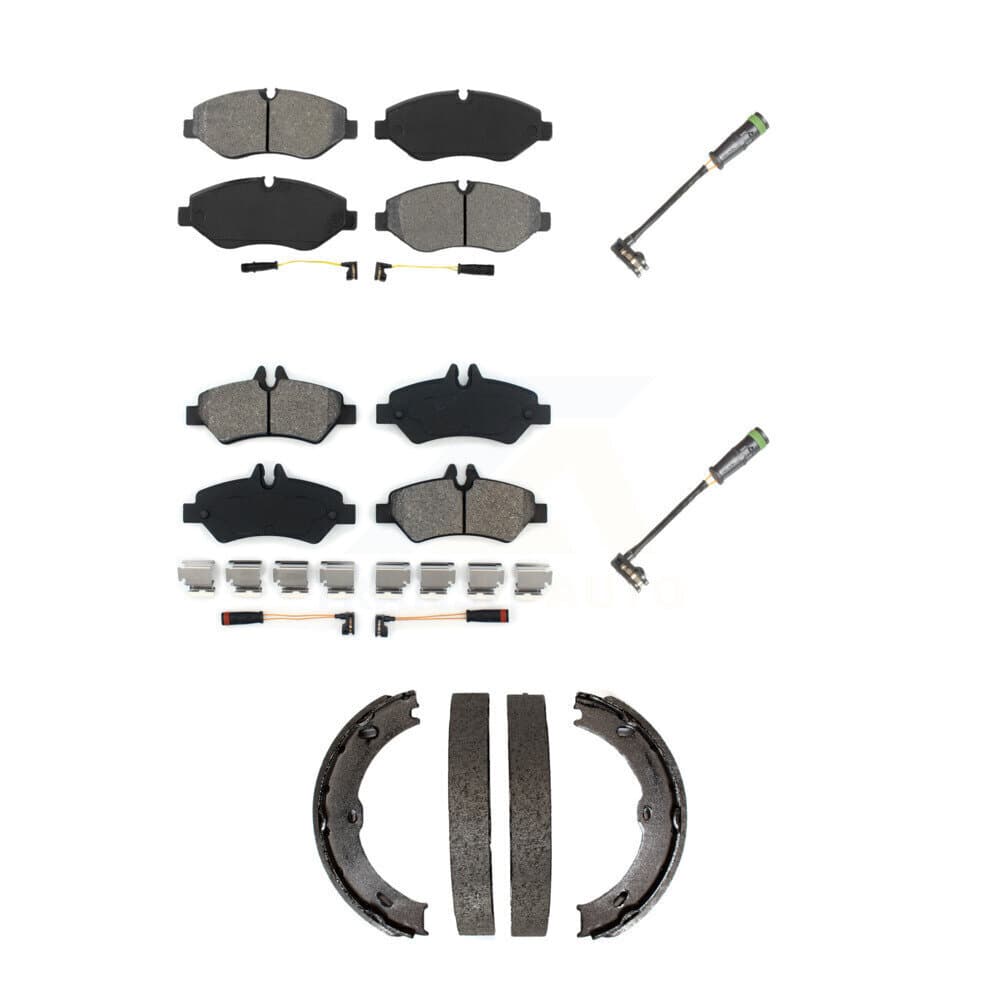 SIM - KSW-100686 - Front and Rear Disc Brake Pad Kits image 1