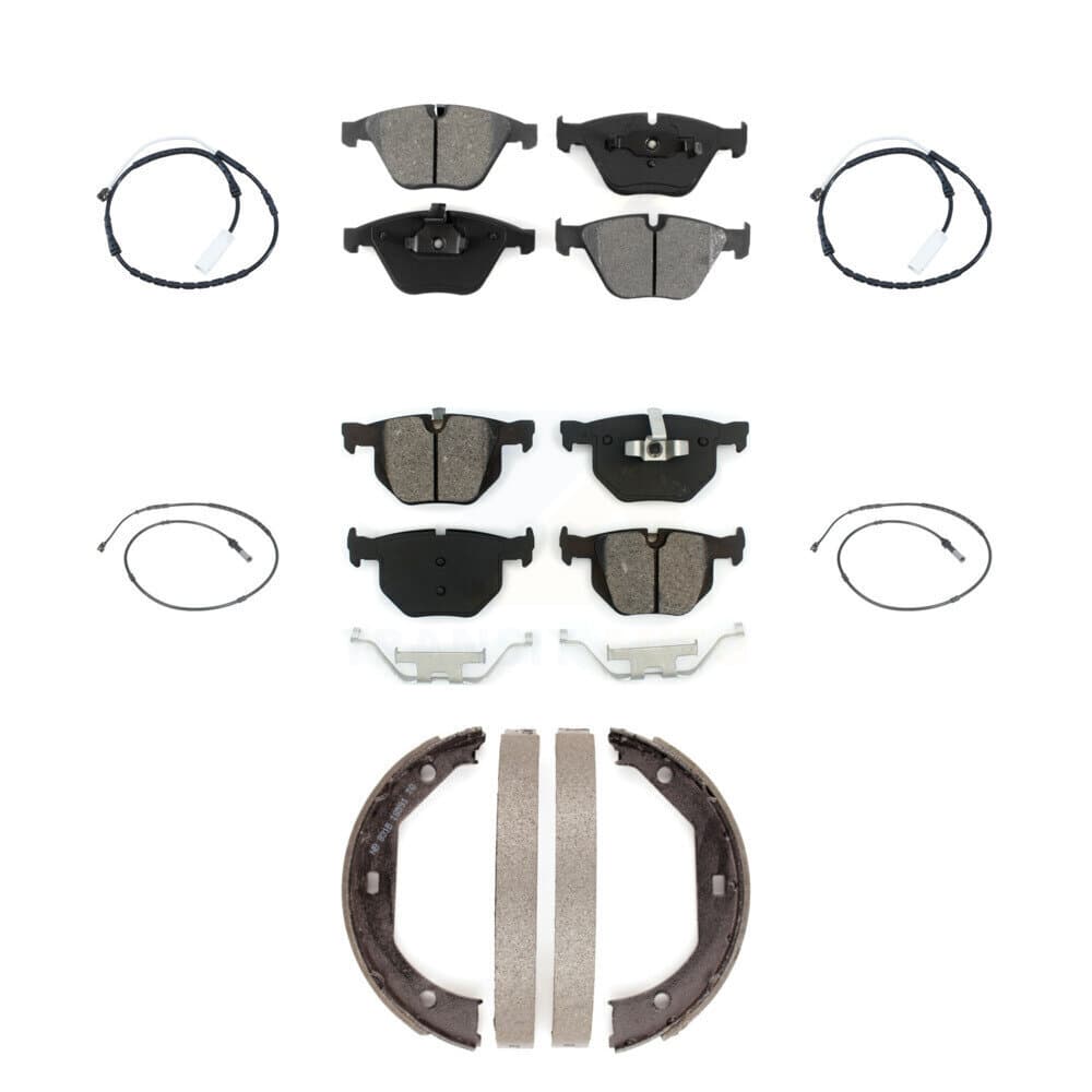 SIM - KSW-100697 - Front and Rear Disc Brake Pad Kits image 1